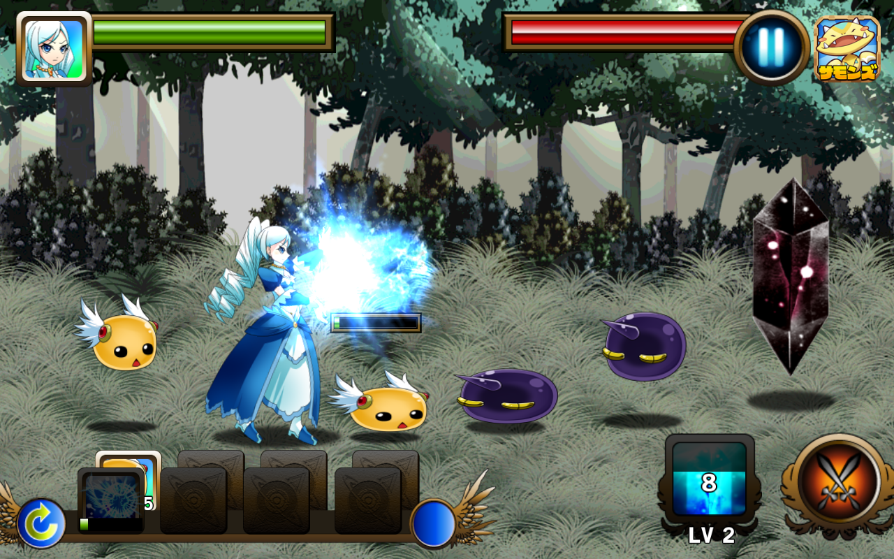 ストラグル・オブ・プリンセス　～解かれし封印の鏡～ androidアプリスクリーンショット1