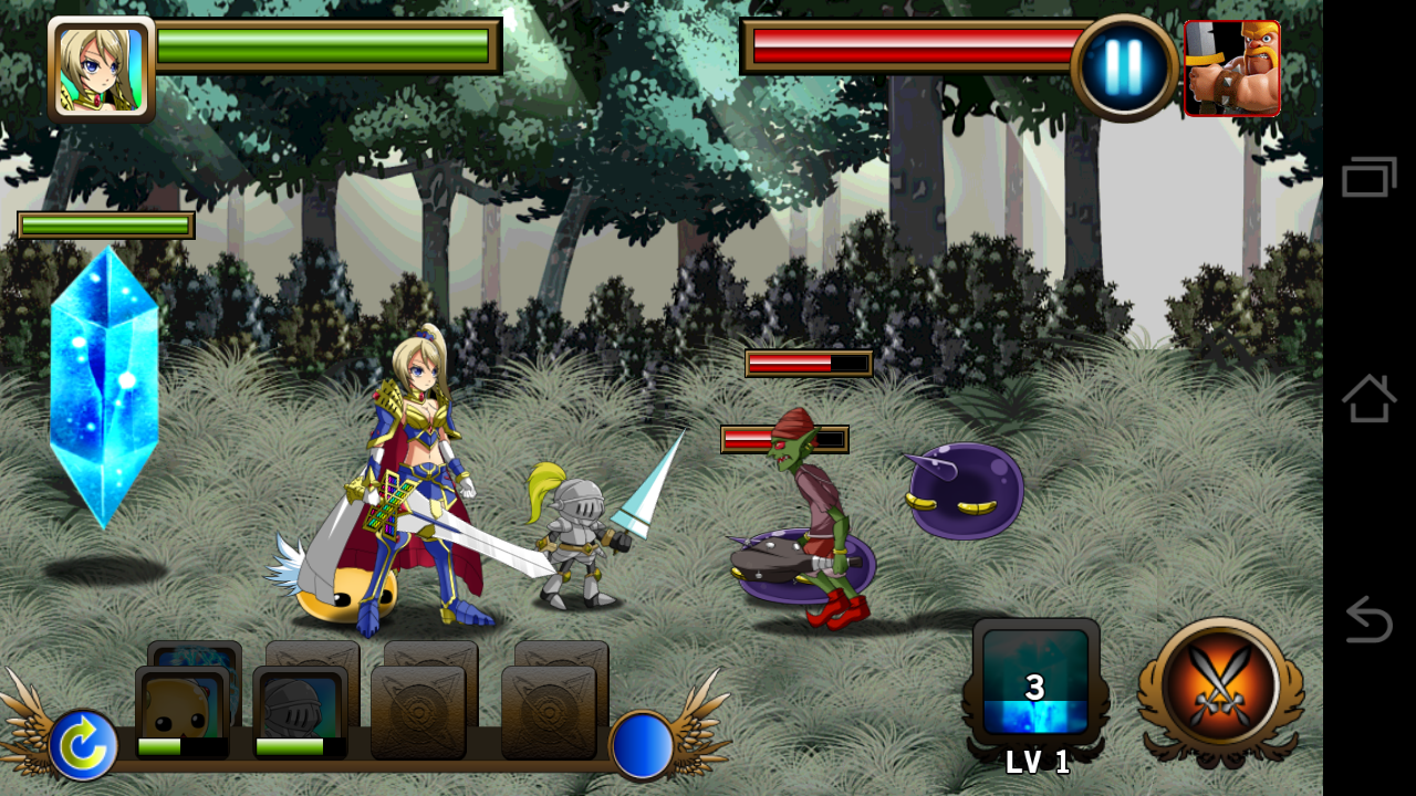 ストラグル・オブ・プリンセス　～解かれし封印の鏡～ androidアプリスクリーンショット2