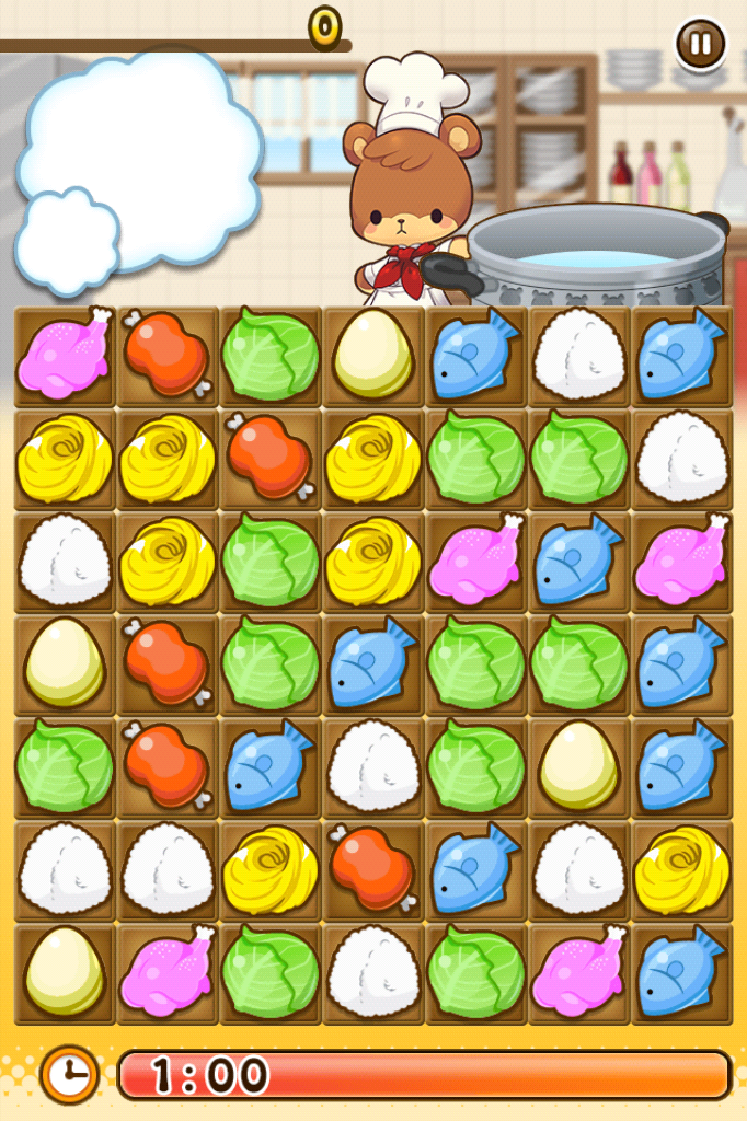 androidアプリ コックマのパズルレストラン攻略スクリーンショット1