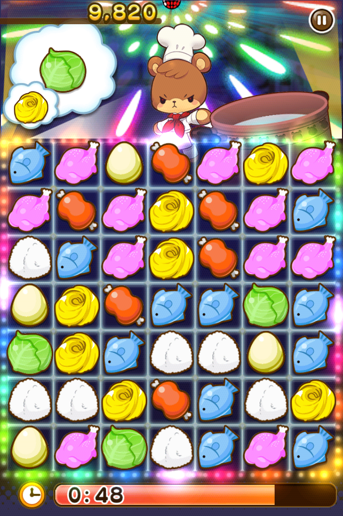 androidアプリ コックマのパズルレストラン攻略スクリーンショット2