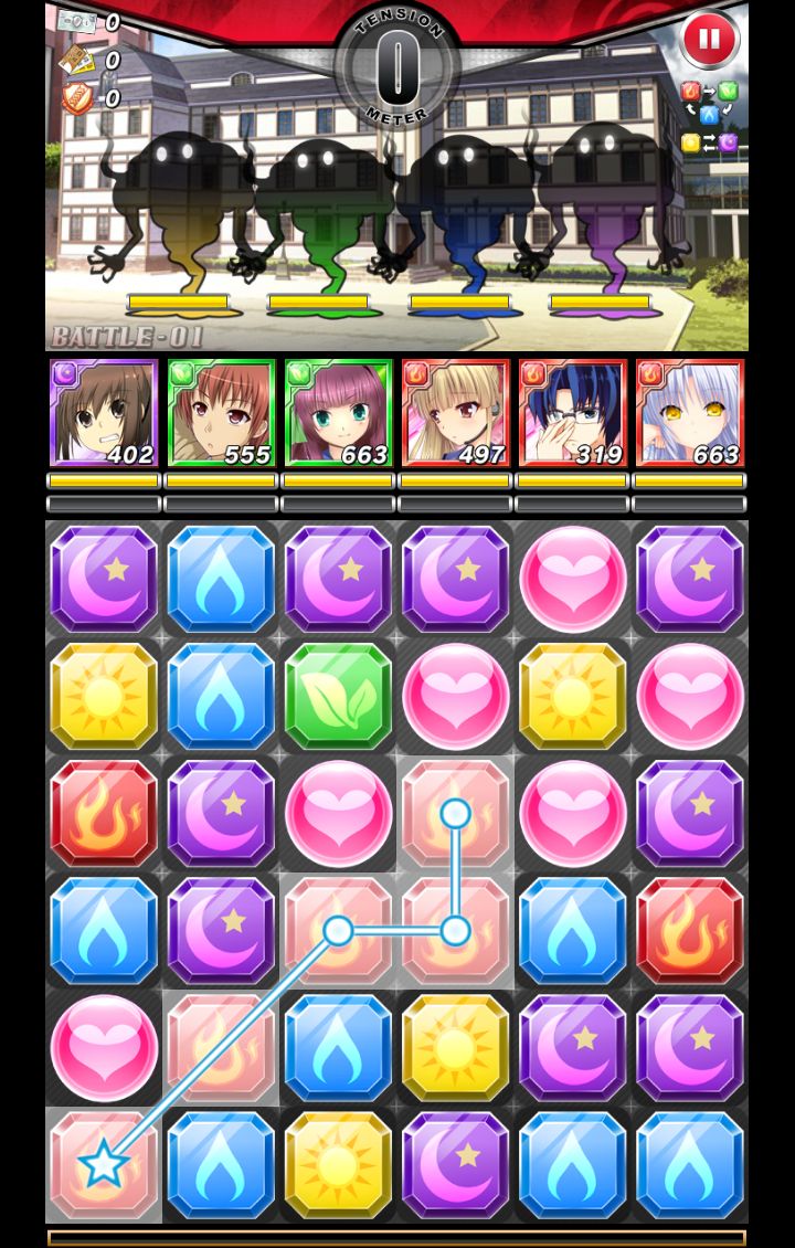 Angel Beats!-Operation Wars- androidアプリスクリーンショット1