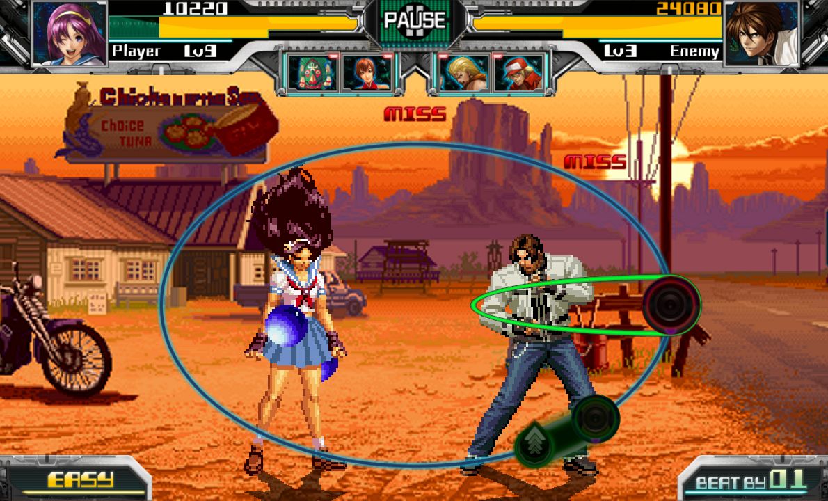 androidアプリ ザ・リズム・オブ・ファイターズ攻略スクリーンショット2