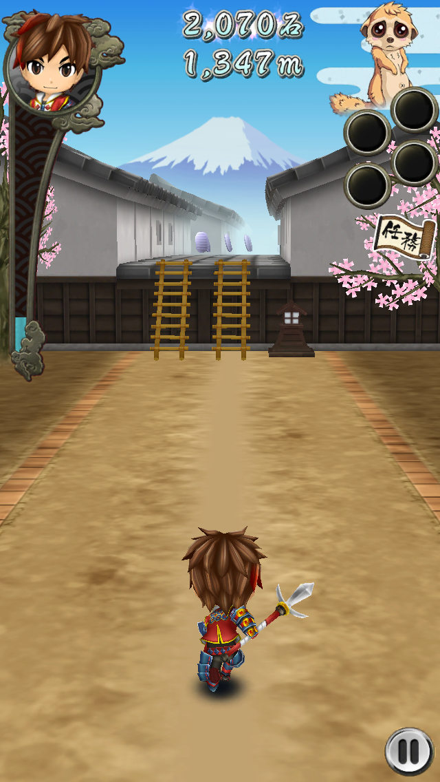 androidアプリ 戦国RUN攻略スクリーンショット5
