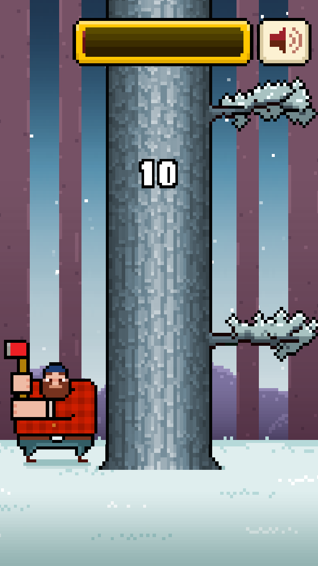 androidアプリ Timberman攻略スクリーンショット4