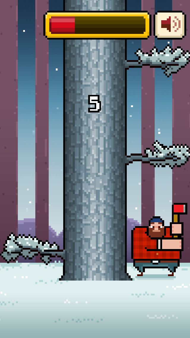 androidアプリ Timberman攻略スクリーンショット5
