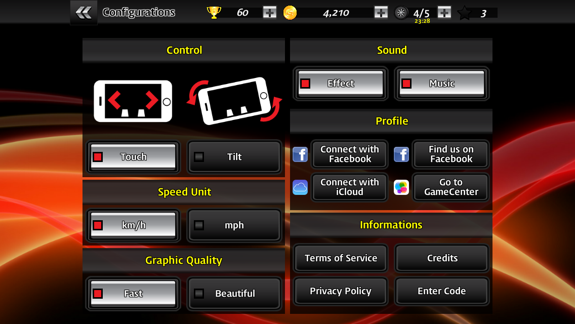 androidアプリ Rush Horizon攻略スクリーンショット1
