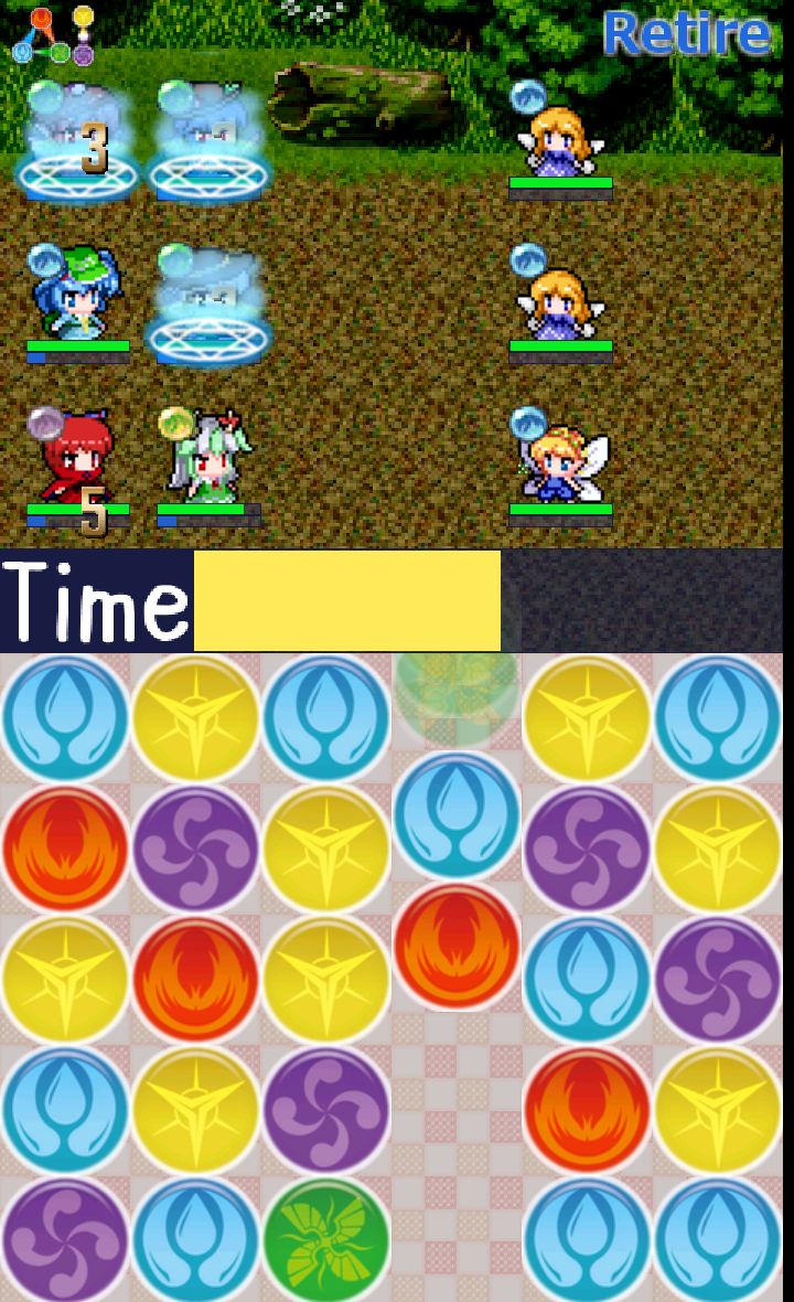 androidアプリ パズル&幻想郷攻略スクリーンショット3
