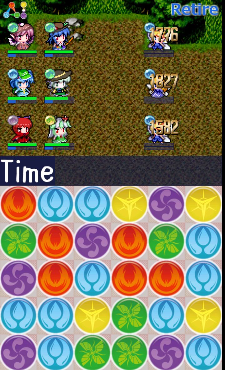 パズル＆幻想郷 androidアプリスクリーンショット1