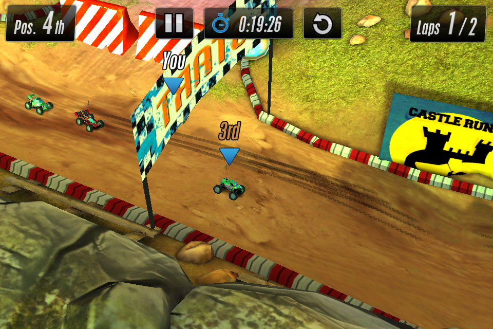 Touch Racing 2 androidアプリスクリーンショット1