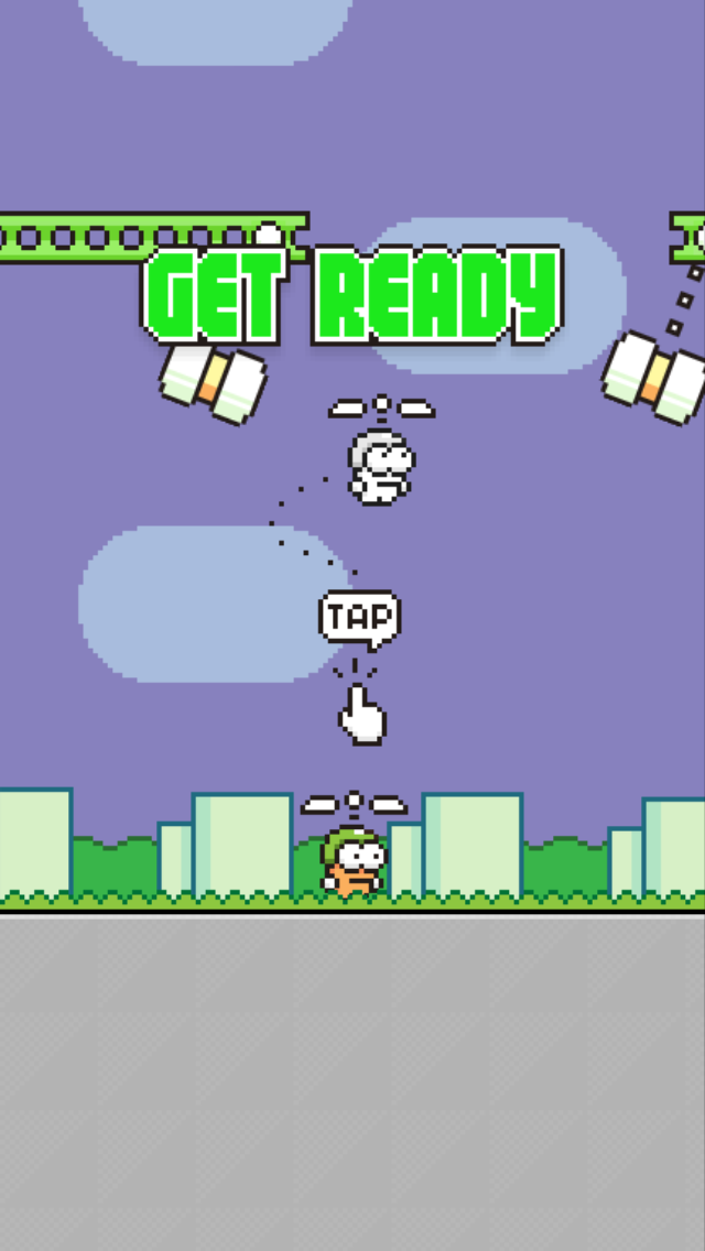 androidアプリ Swing Copters攻略スクリーンショット2