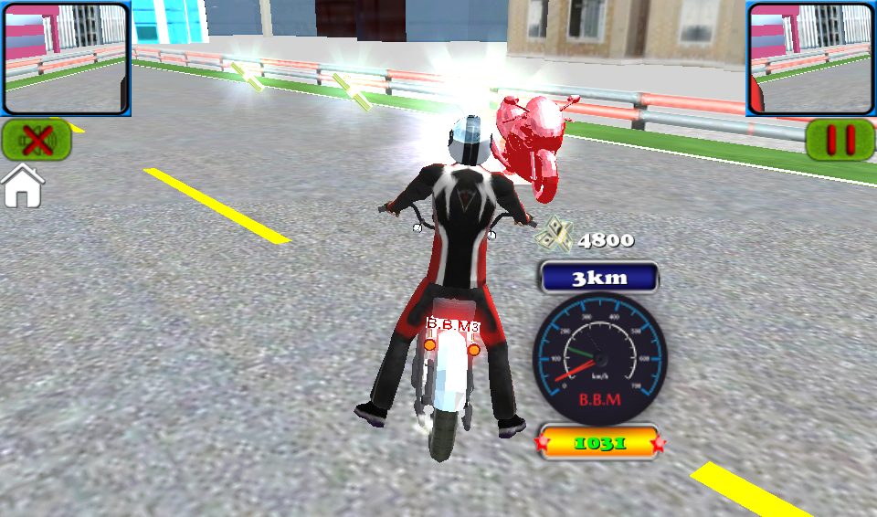 androidアプリ バイクマルチプレイ3D攻略スクリーンショット1