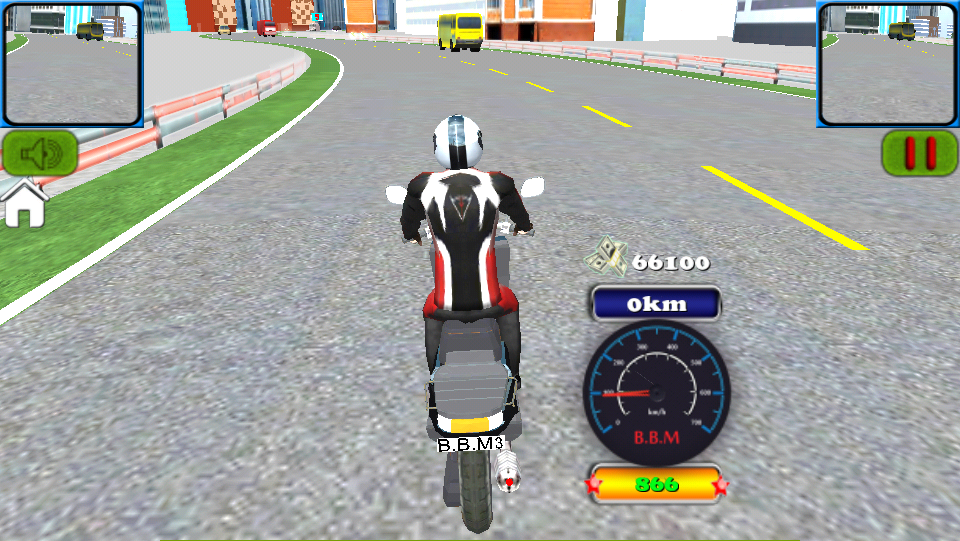 バイクマルチプレイ３D androidアプリスクリーンショット1