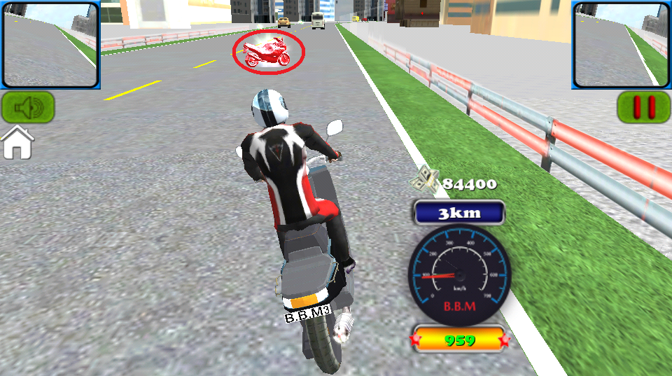 バイクマルチプレイ３D androidアプリスクリーンショット3