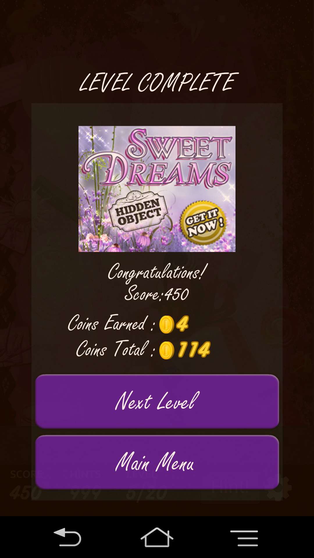 androidアプリ Hidden Object - Candy Crunch攻略スクリーンショット1