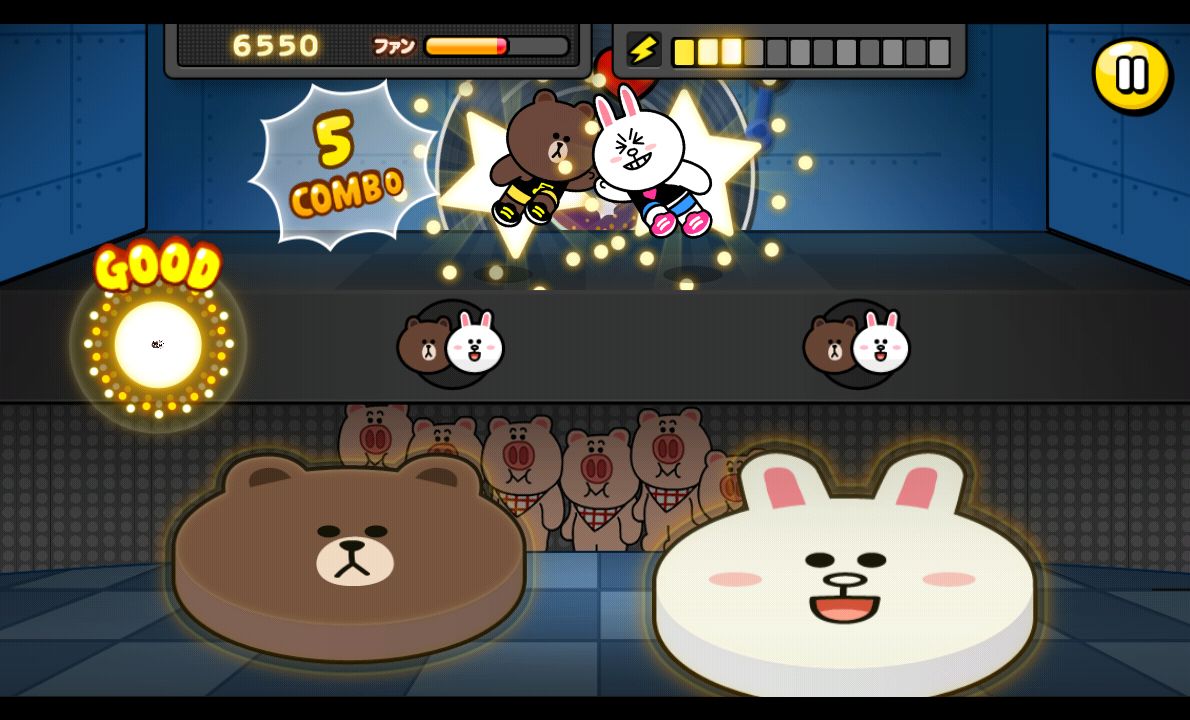 androidアプリ LINE ステージ攻略スクリーンショット2