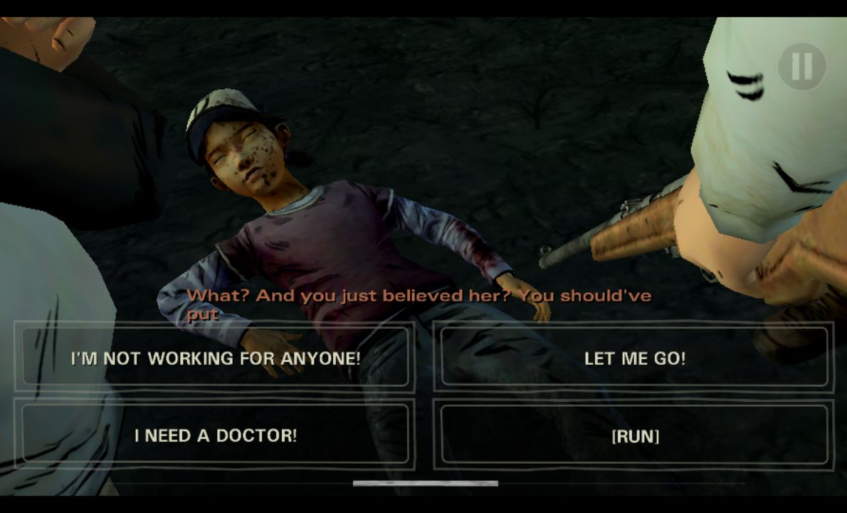 androidアプリ The Walking Dead: Season Two攻略スクリーンショット5