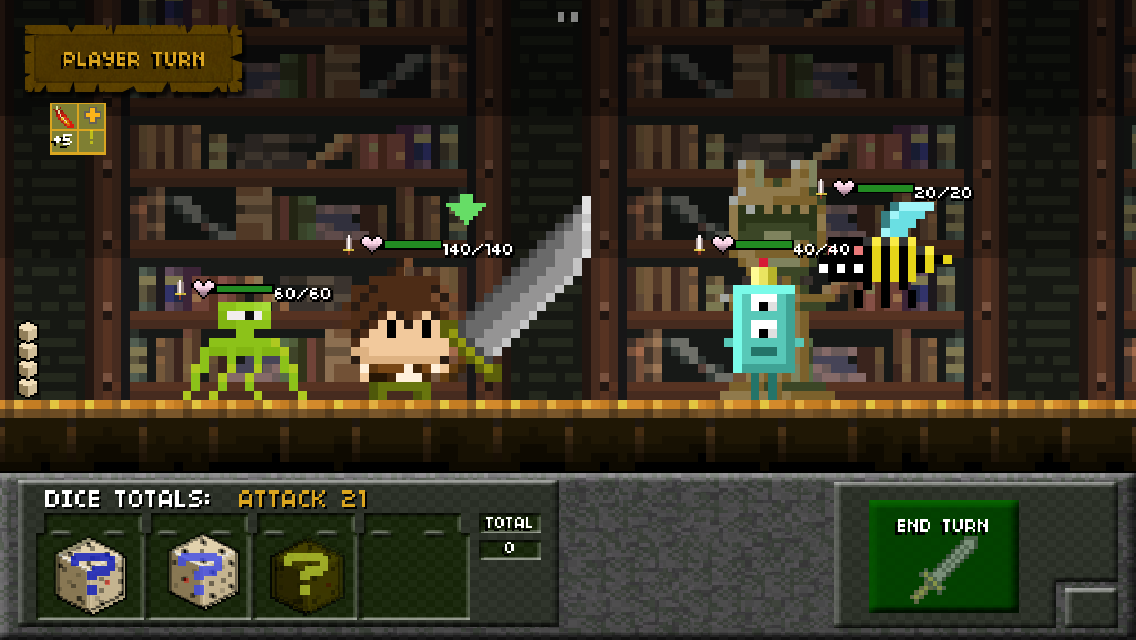 androidアプリ Tiny Dice Dungeon攻略スクリーンショット1