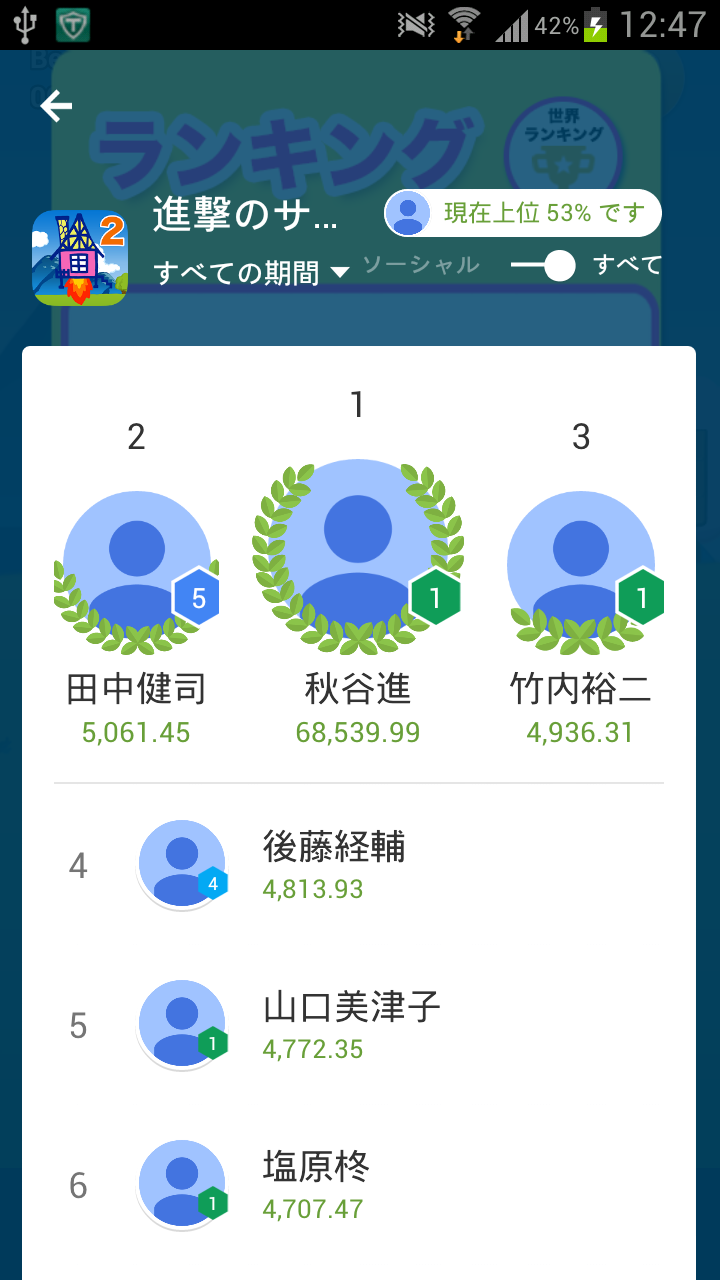 androidアプリ 進撃のサザ工一家2攻略スクリーンショット5