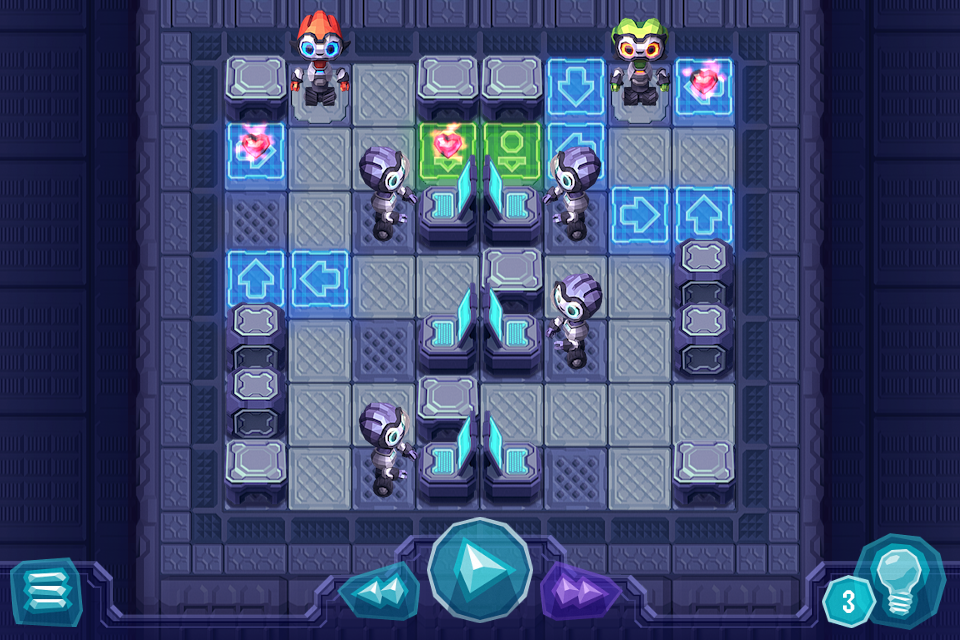 androidアプリ Robots Need Love Too攻略スクリーンショット4