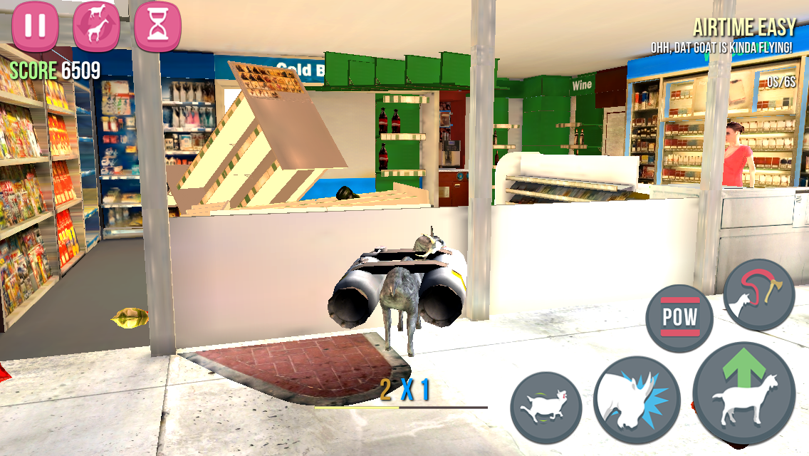 androidアプリ Goat Simulator攻略スクリーンショット4