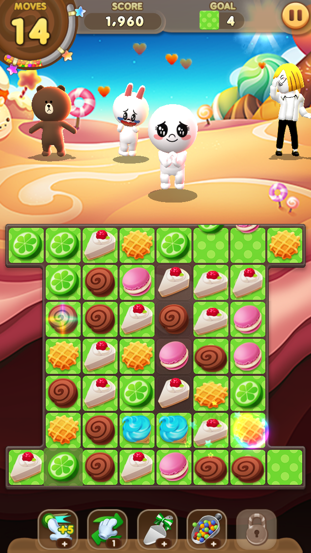 LINE スイーツ androidアプリスクリーンショット1