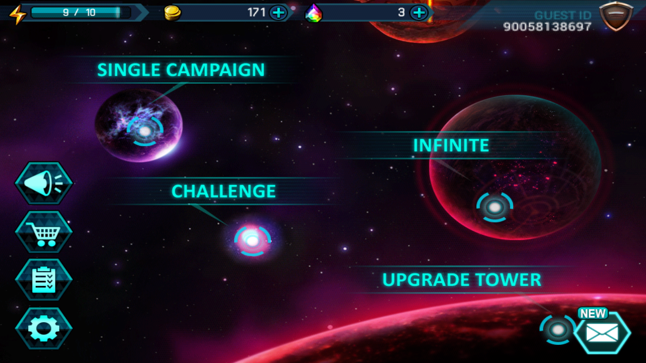 androidアプリ タワーディフェンス: Infinite War攻略スクリーンショット1