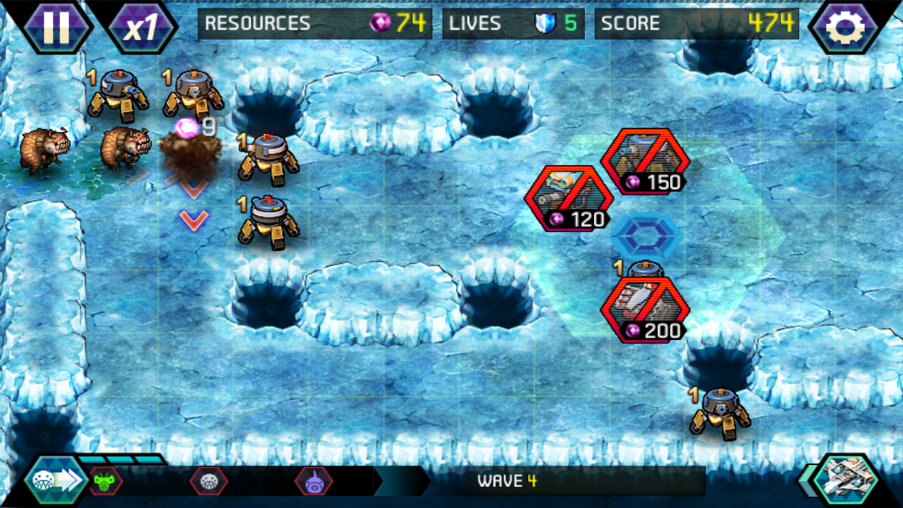 androidアプリ タワーディフェンス: Infinite War攻略スクリーンショット8