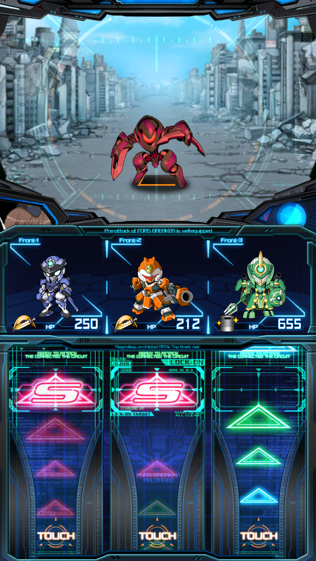 androidアプリ ジェネラルギア~反撃の神機~攻略スクリーンショット2