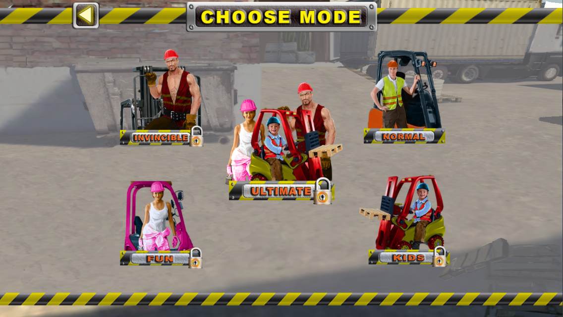 3D Fork Lift Parking androidアプリスクリーンショット1