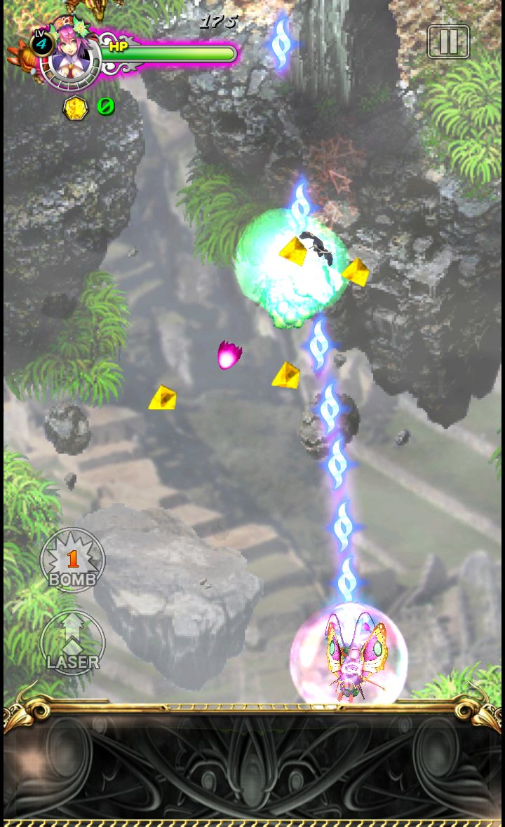 androidアプリ 虫姫さま【究極バトル】攻略スクリーンショット2