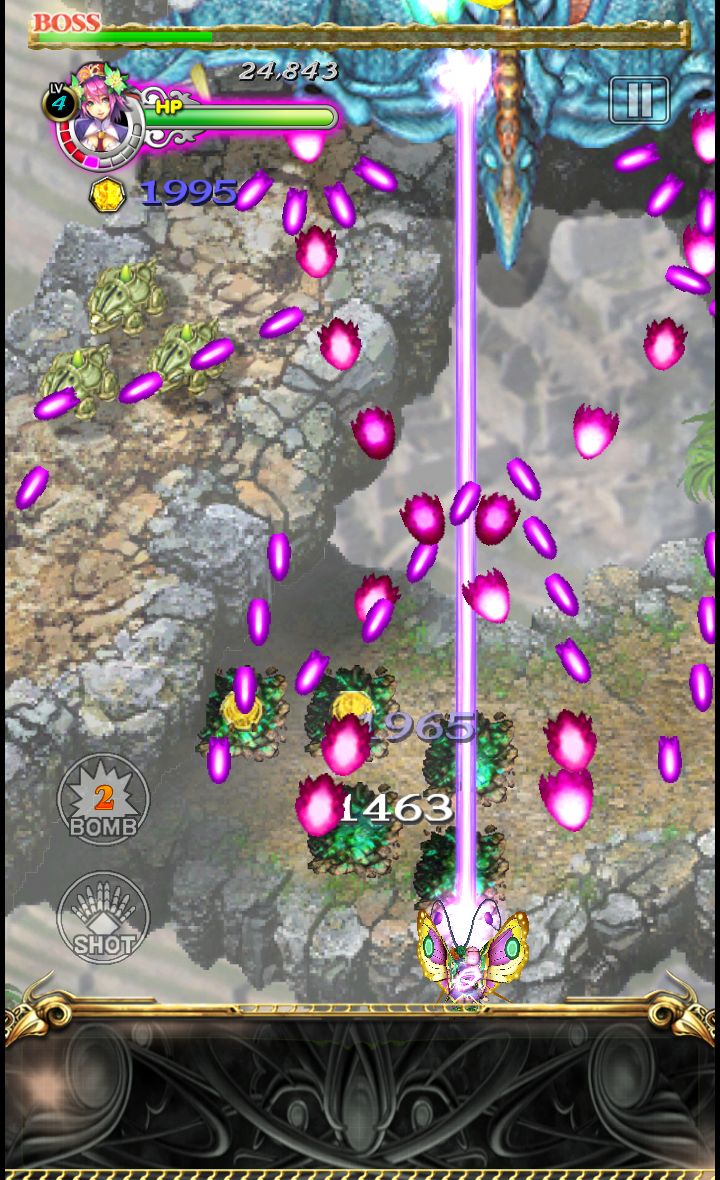 androidアプリ 虫姫さま【究極バトル】攻略スクリーンショット3