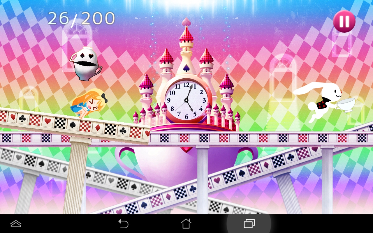ころがりアリス-ALICE IN ROLLINGLAND- androidアプリスクリーンショット1