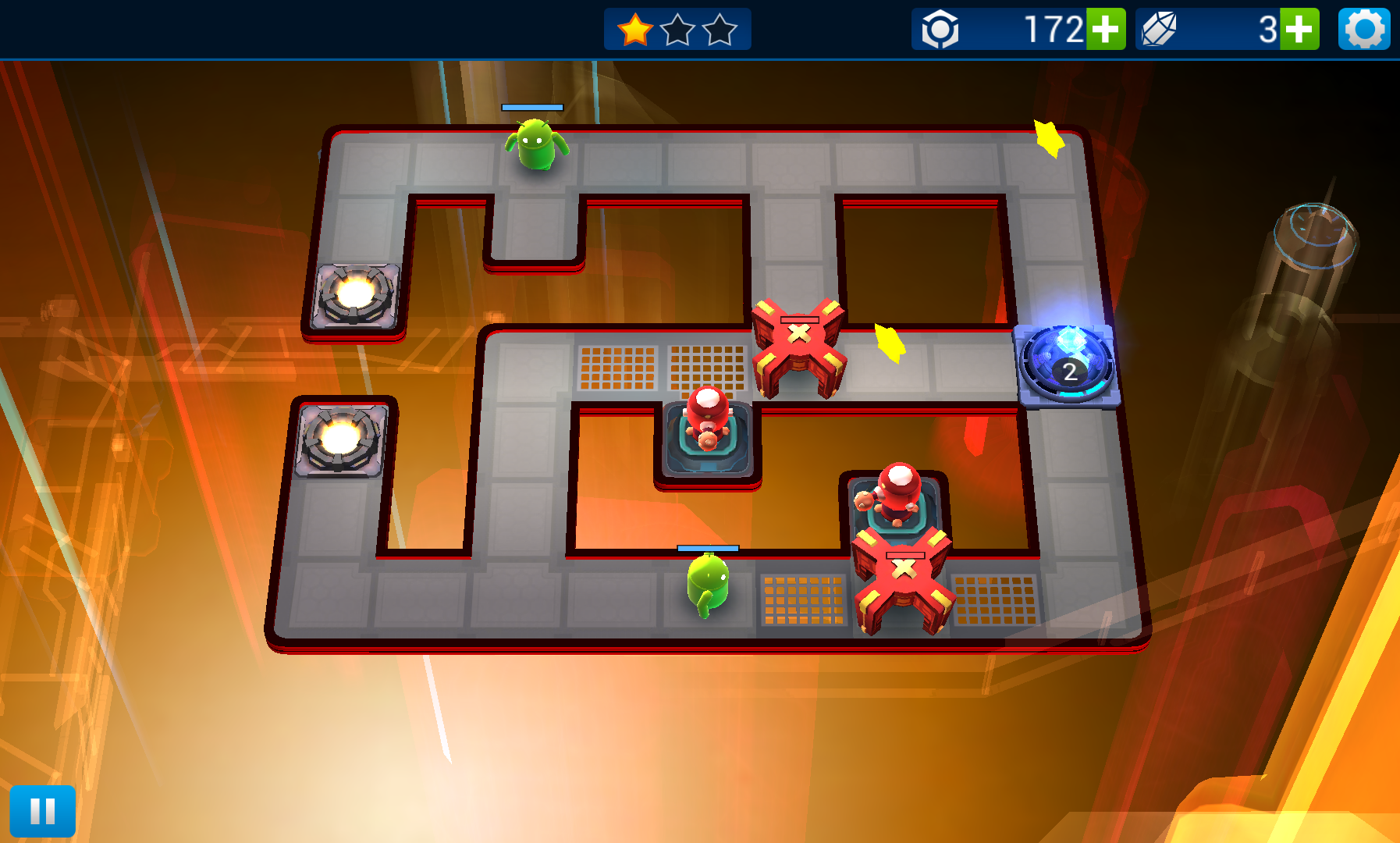 The Bot Squad: Puzzle Battles androidアプリスクリーンショット2