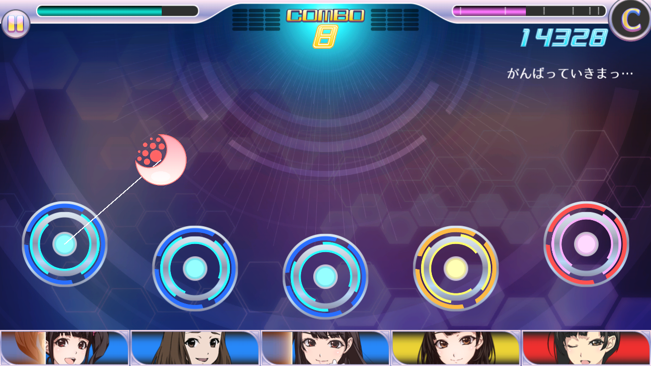 ハロプロタップライブ androidアプリスクリーンショット1
