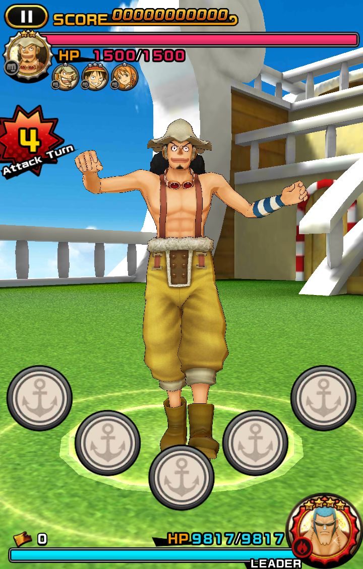 androidアプリ ONE PIECE DANCE BATTLE攻略スクリーンショット2