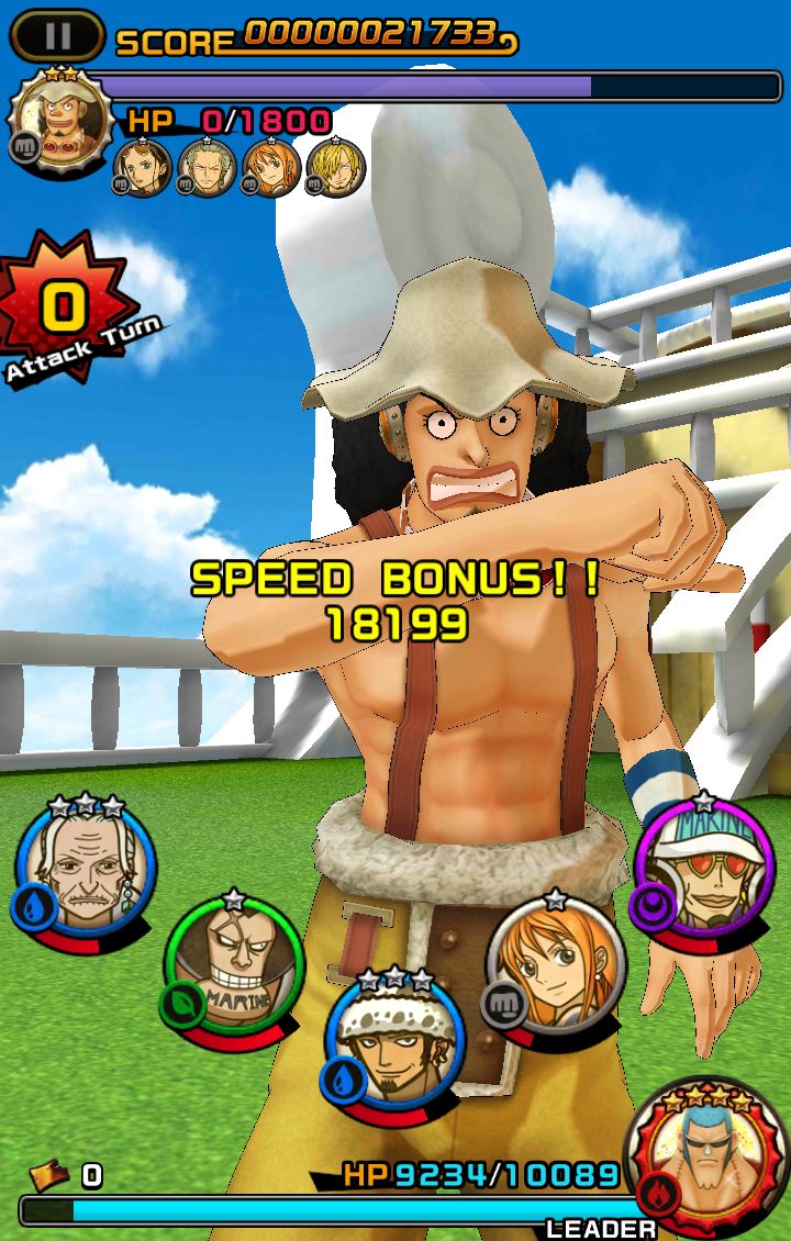 androidアプリ ONE PIECE DANCE BATTLE攻略スクリーンショット4
