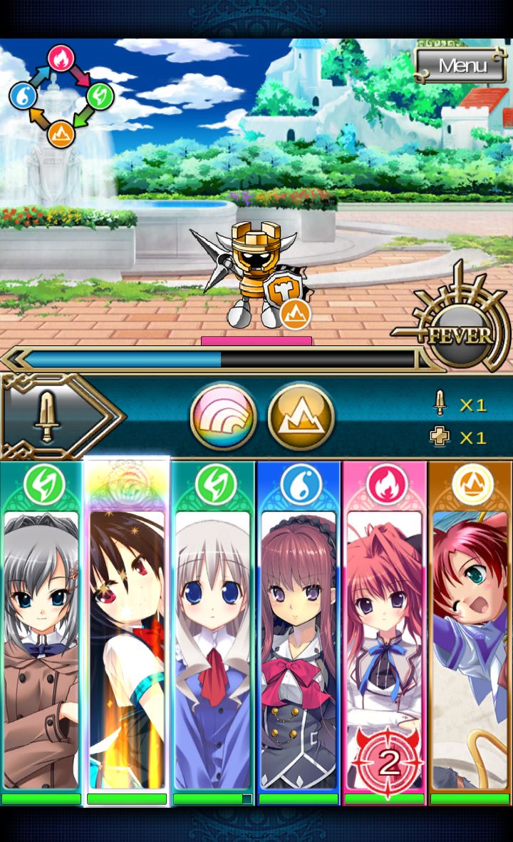 androidアプリ メガミエンゲイジ!クエスト攻略スクリーンショット3