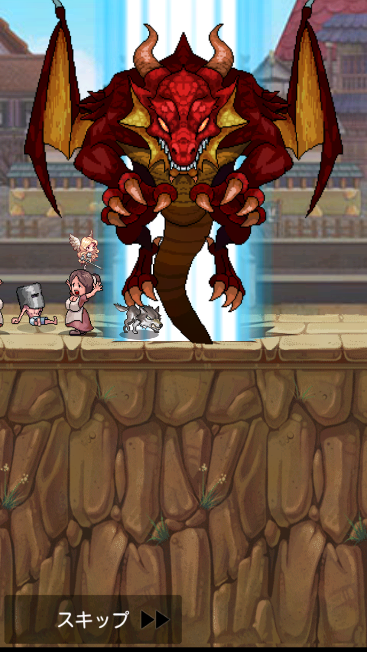 androidアプリ ドラゴンの嵐攻略スクリーンショット1