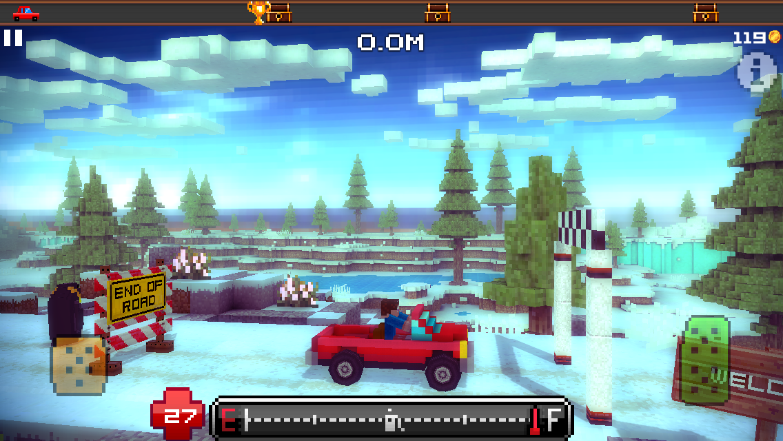 androidアプリ Blocky Roads攻略スクリーンショット4
