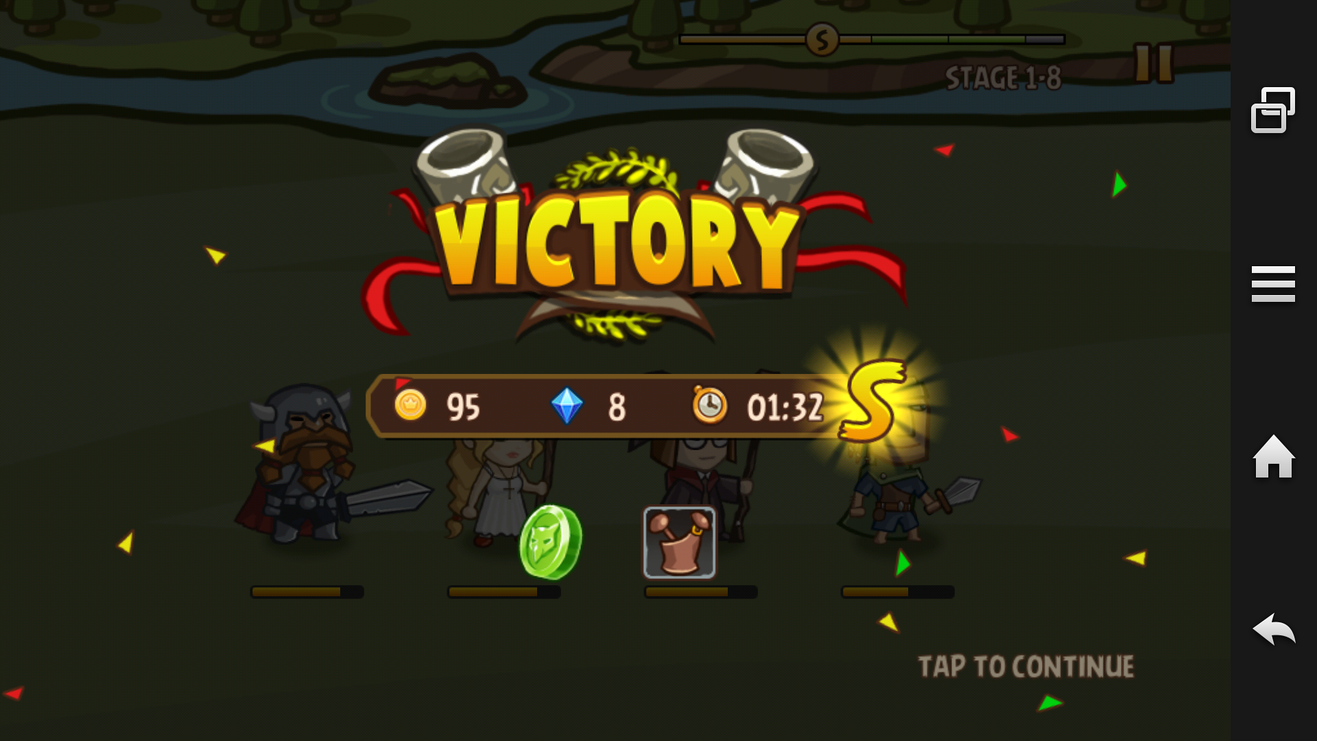 androidアプリ Pocket Heroes攻略スクリーンショット3