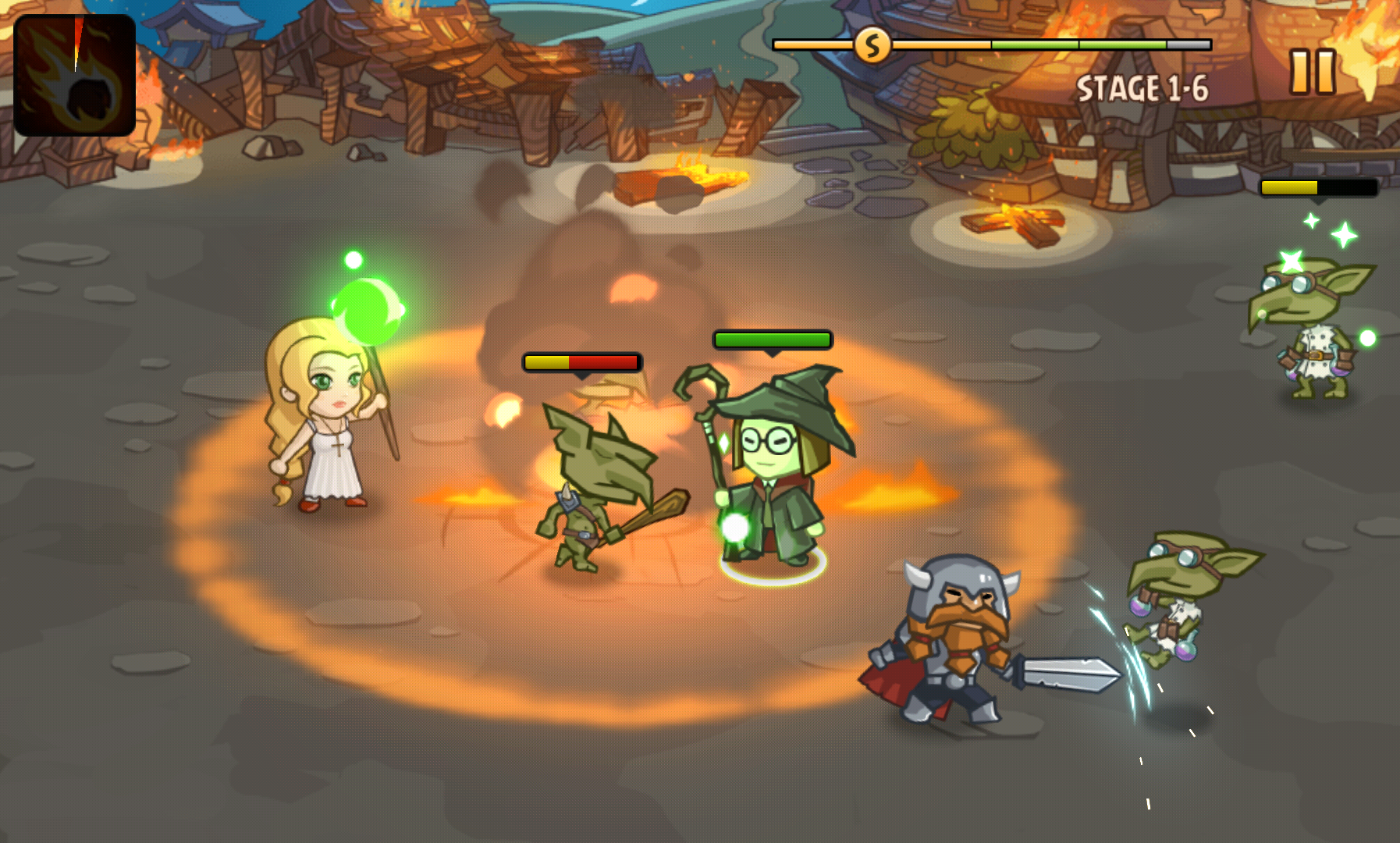 Pocket Heroes androidアプリスクリーンショット1