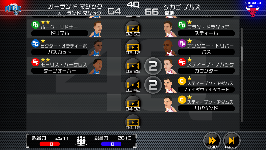 androidアプリ NBA CLUTCH TIME攻略スクリーンショット5