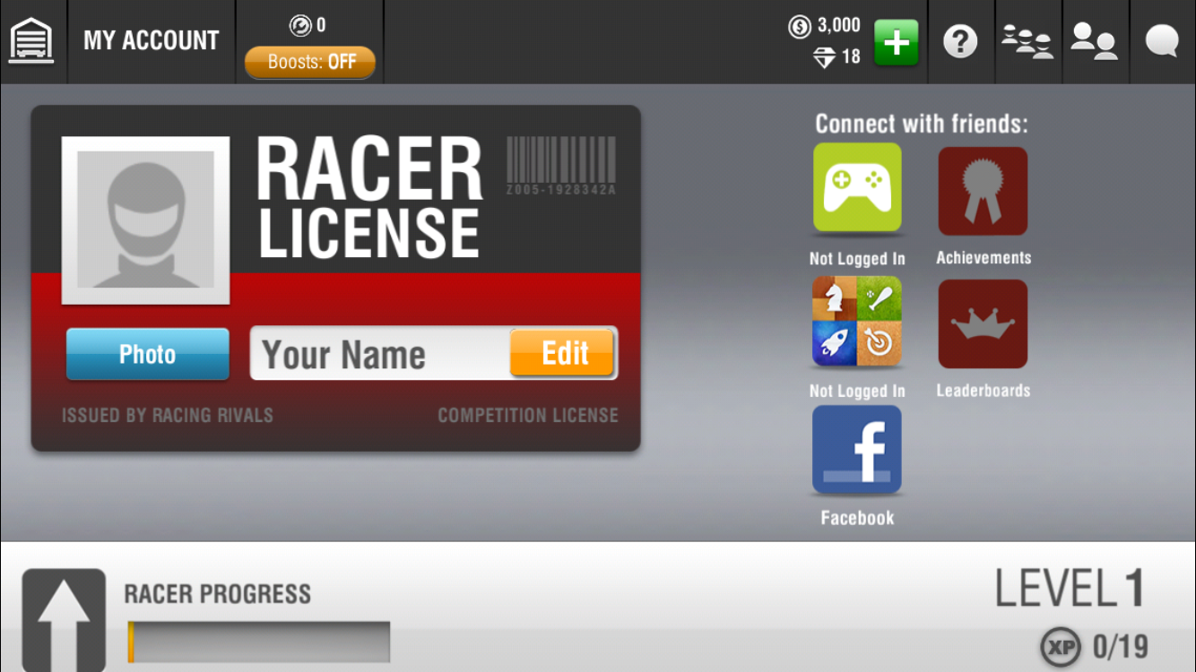 androidアプリ Racing Rivals攻略スクリーンショット3