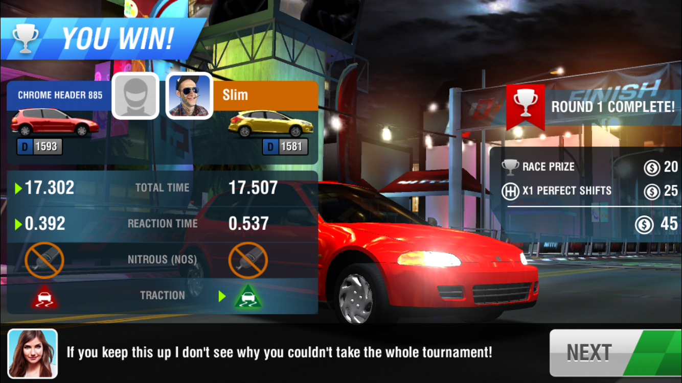 androidアプリ Racing Rivals攻略スクリーンショット5
