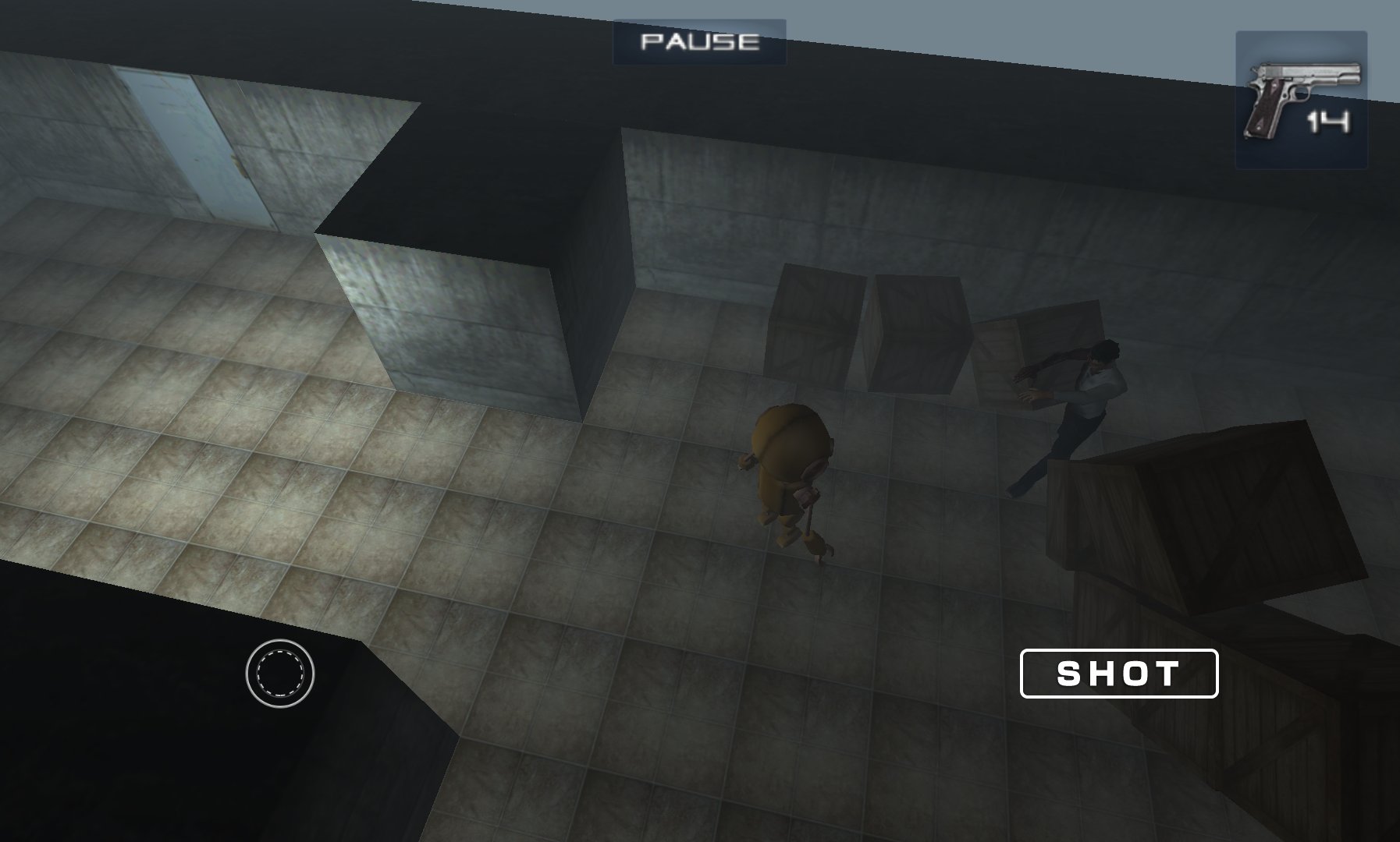 androidアプリ ZOMBIES IN THE DARK MAZE攻略スクリーンショット2