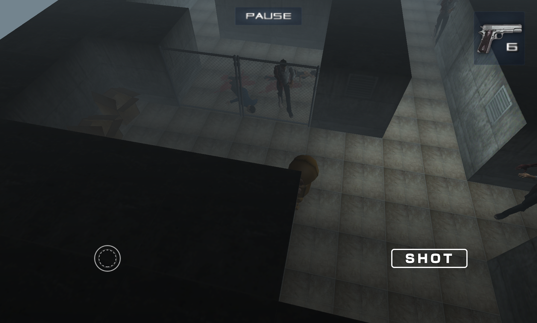 androidアプリ ZOMBIES IN THE DARK MAZE攻略スクリーンショット4