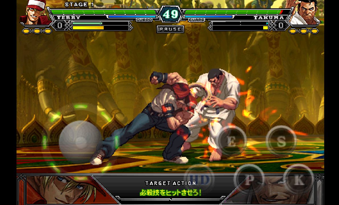 androidアプリ THE KING OF FIGHTERS-A 2012(F)攻略スクリーンショット3