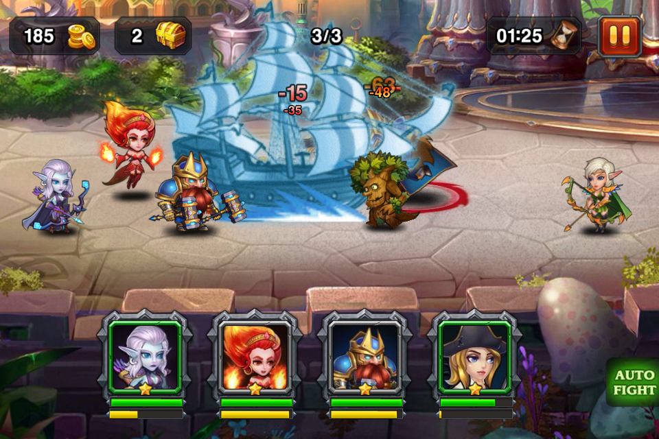Heroes Charge androidアプリスクリーンショット2
