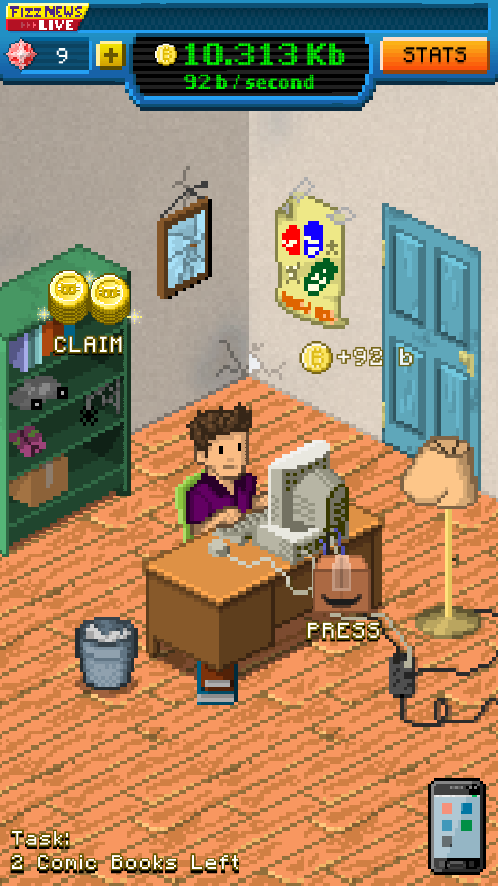 Bitcoin Billionaire androidアプリスクリーンショット1
