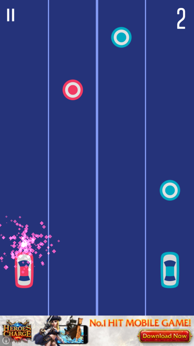androidアプリ 2 Cars攻略スクリーンショット2
